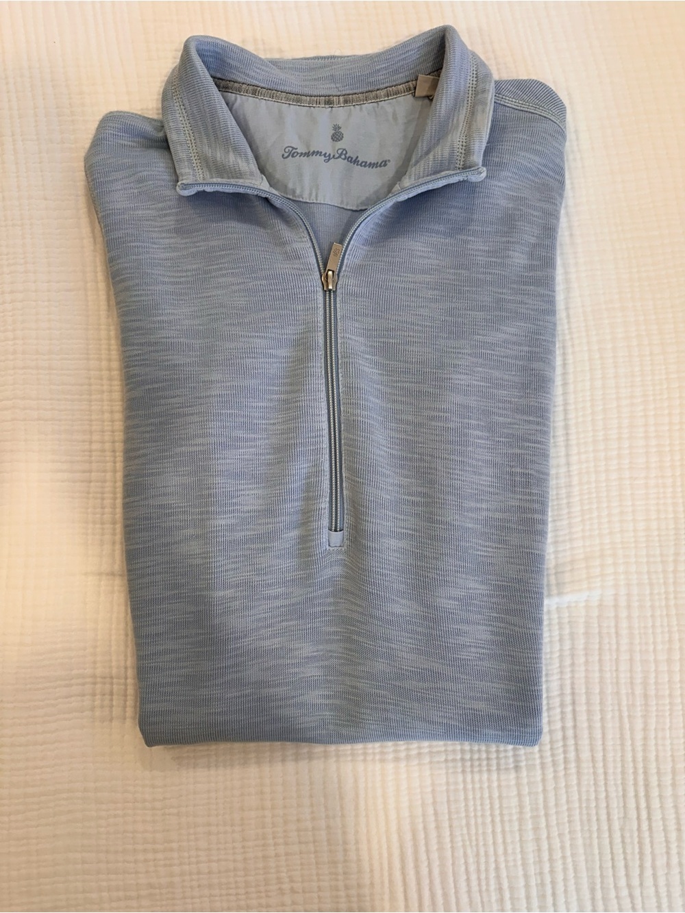 Tommy Bahama Tobago half zip dress. - Picture 2 of 9